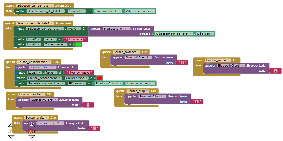 Programme appli moteur